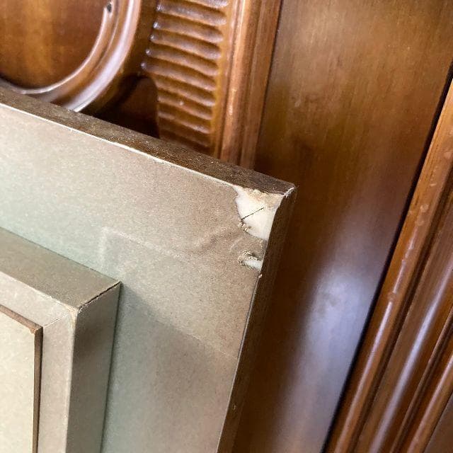 北川照生 画伯作　根尾の清流　肉筆 油彩画 15号 直筆サイン入り 大型 額装