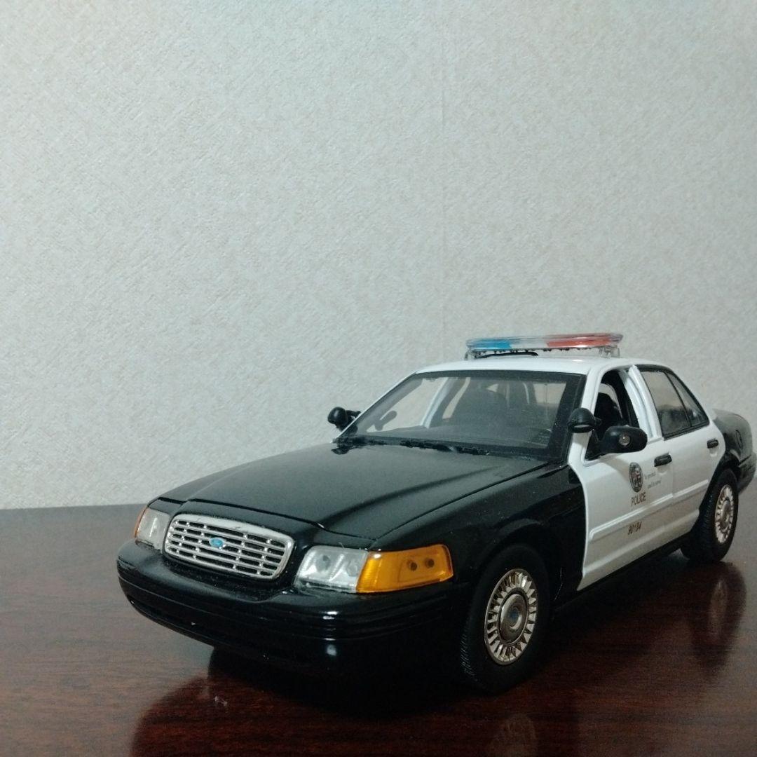 LEDカスタムパトカー 1/18 LAPD/ ロサンゼルス市警