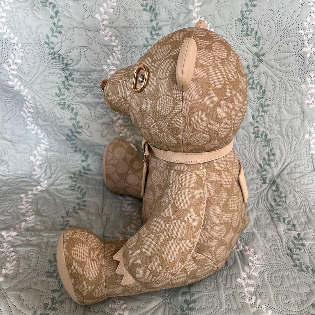 COACH ベア型ぬいぐるみ 約30cm