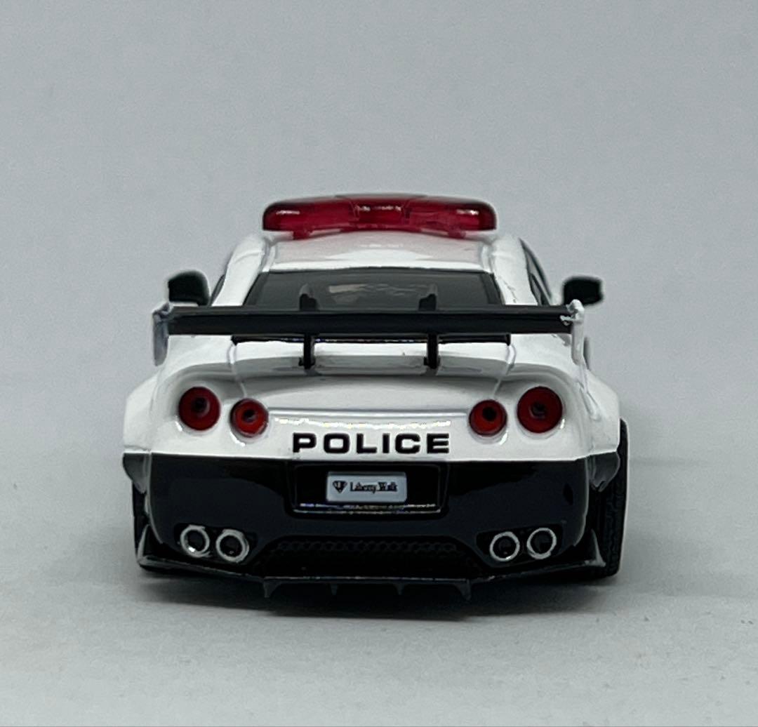 MINI GT LB★WORKS NISSAN GT-R R35 POLICE