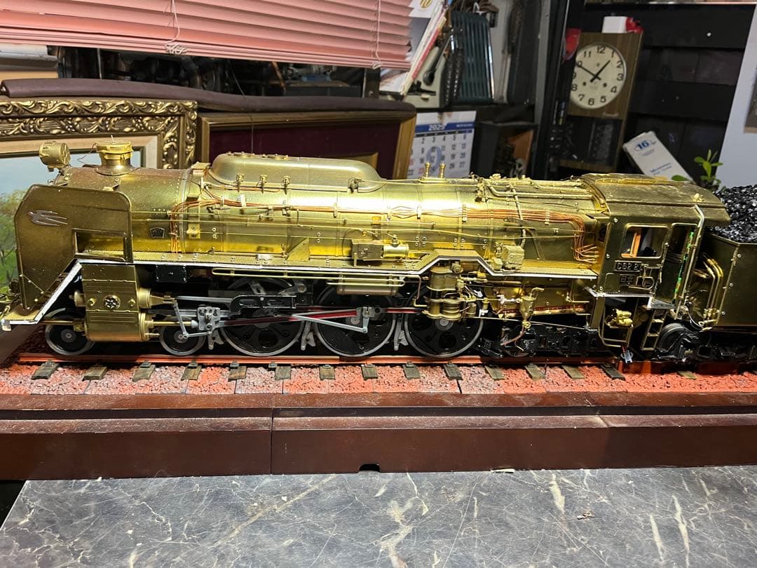 ディアゴスティーニ 、 ディアゴスティーニ c 62つばめ 蒸気機関車模型 真鍮