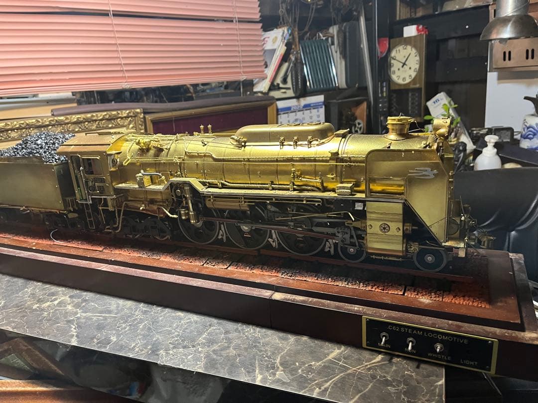 ディアゴスティーニ 、 ディアゴスティーニ c 62つばめ 蒸気機関車模型 真鍮