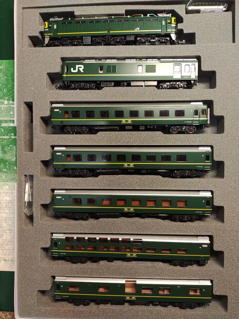 KATOトワイライトエクスプレスフルセット　10-869＋10-870＋EF81