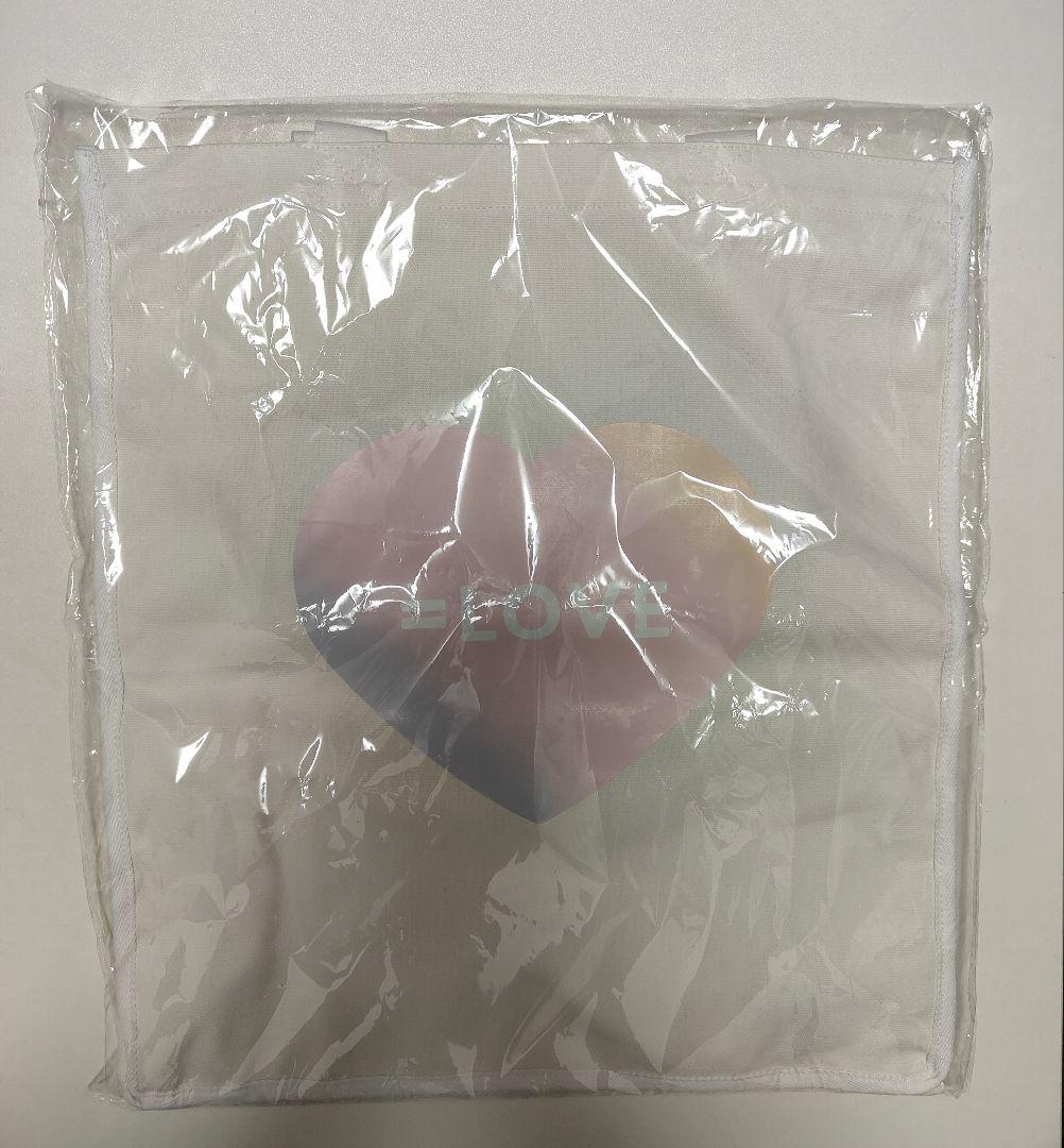 =LOVE　イコラブ　スクエアトートバッグ　2025