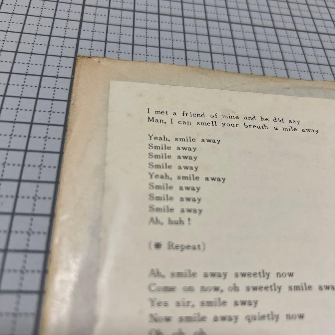 テスト盤　ポール＆リンダ・マッカートニー　出ておいでよ、お嬢さん　Beatles