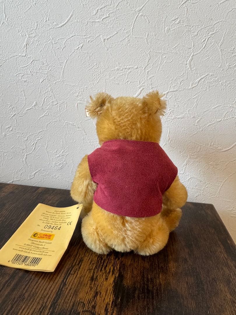 シュタイフ　くまのプーさん　ぷーさん　2001 ディズニー　テディベア