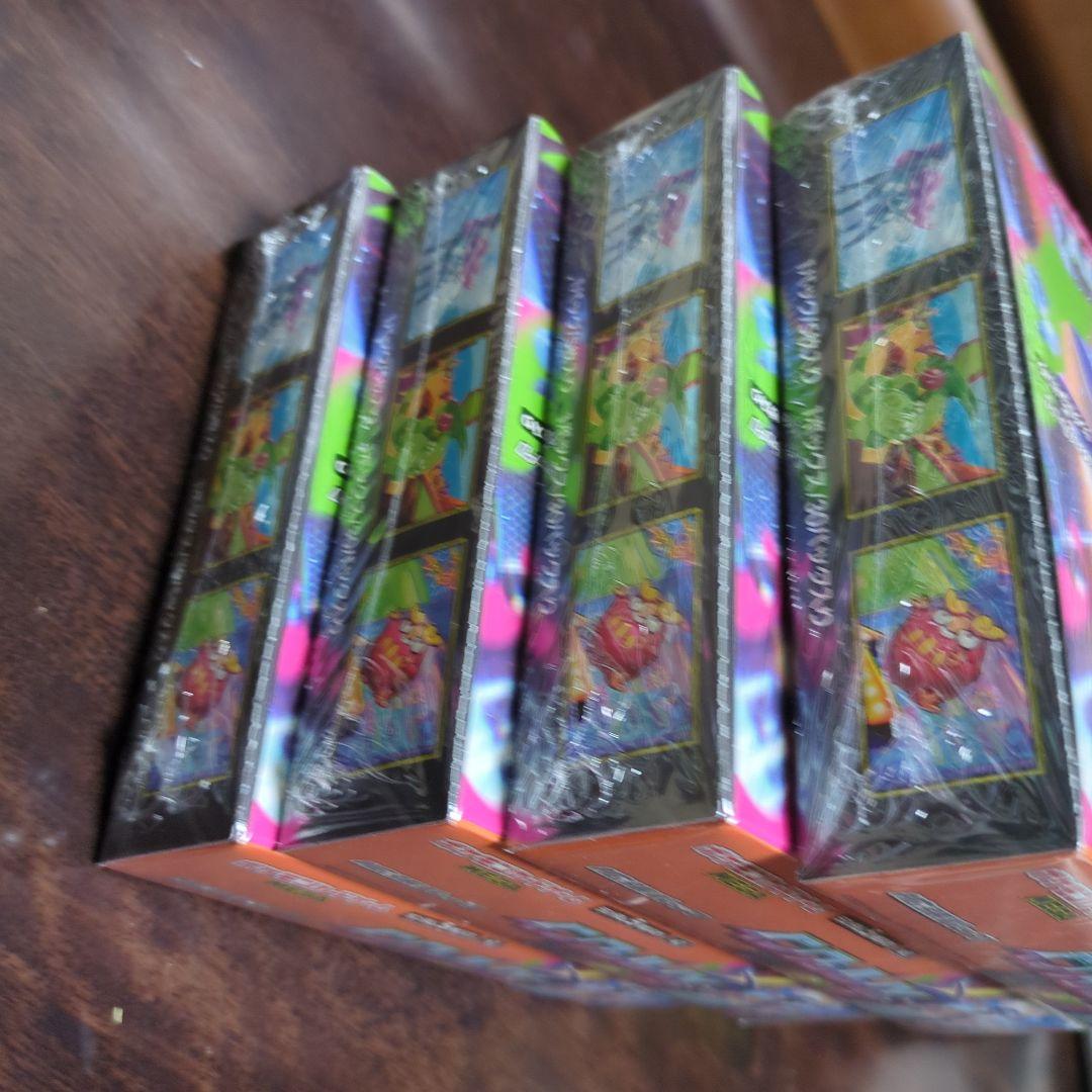 ポケモンカードゲーム インフィニティX 4BOX　シュリンク付き