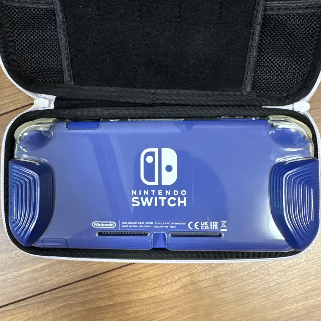 Nintendo Switch Lite パープル ケース付き