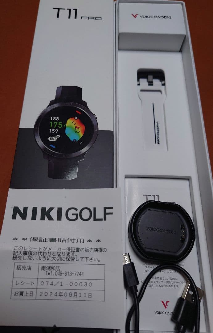 ち*ろ様 ボイスキャディ T11 Pro GPSナビ　ハドラスコーティング済