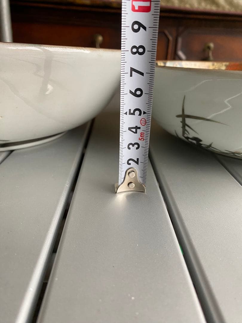 九谷焼　大鉢　縁起物　高砂　骨董　和皿