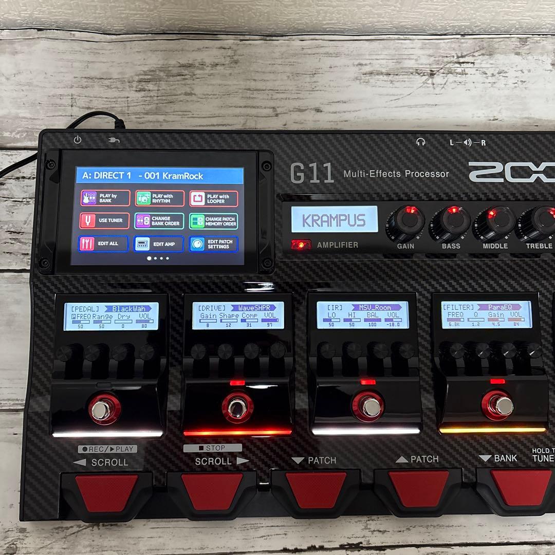 【最終値下げ】　ZOOM G11 マルチエフェクター