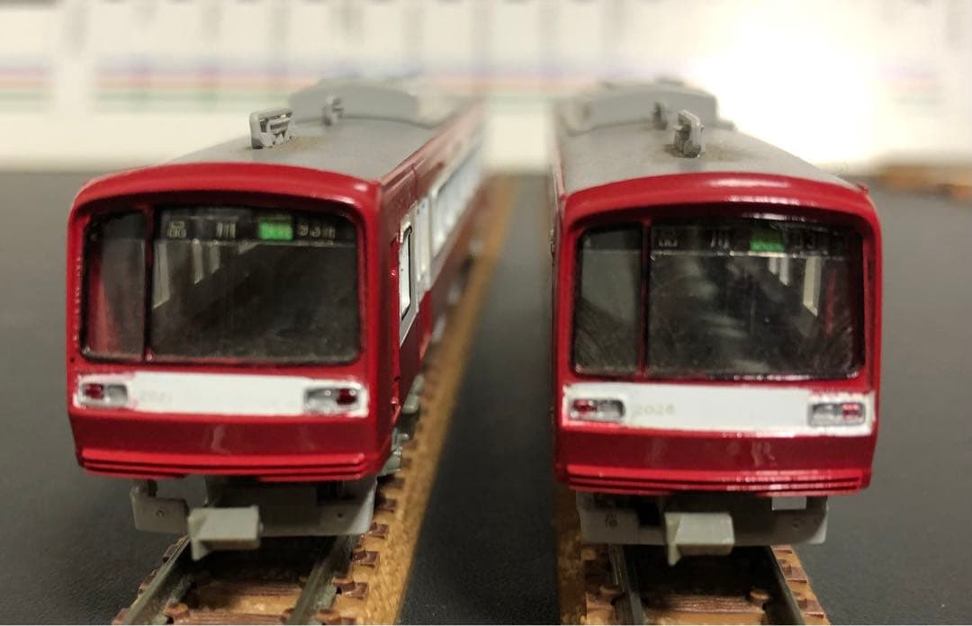 管理番号1634 京急2000形2扉車 Nゲージ未塗装キット組立品4両