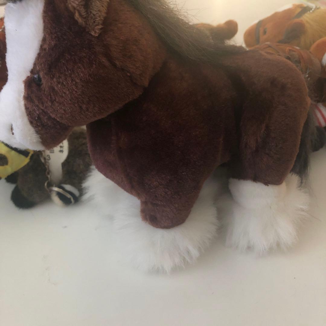 ♢送料込♢競馬　記念ホース　馬　ぬいぐるみ　キーホルダー　まとめ売り