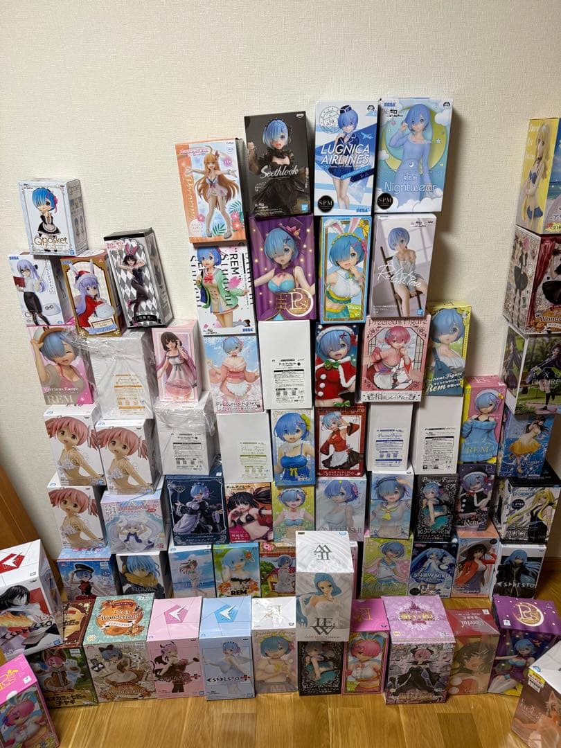 【新品未開封】まとめ売り１２５個　タイクレ限定多数 プライズフィギュア　美少女