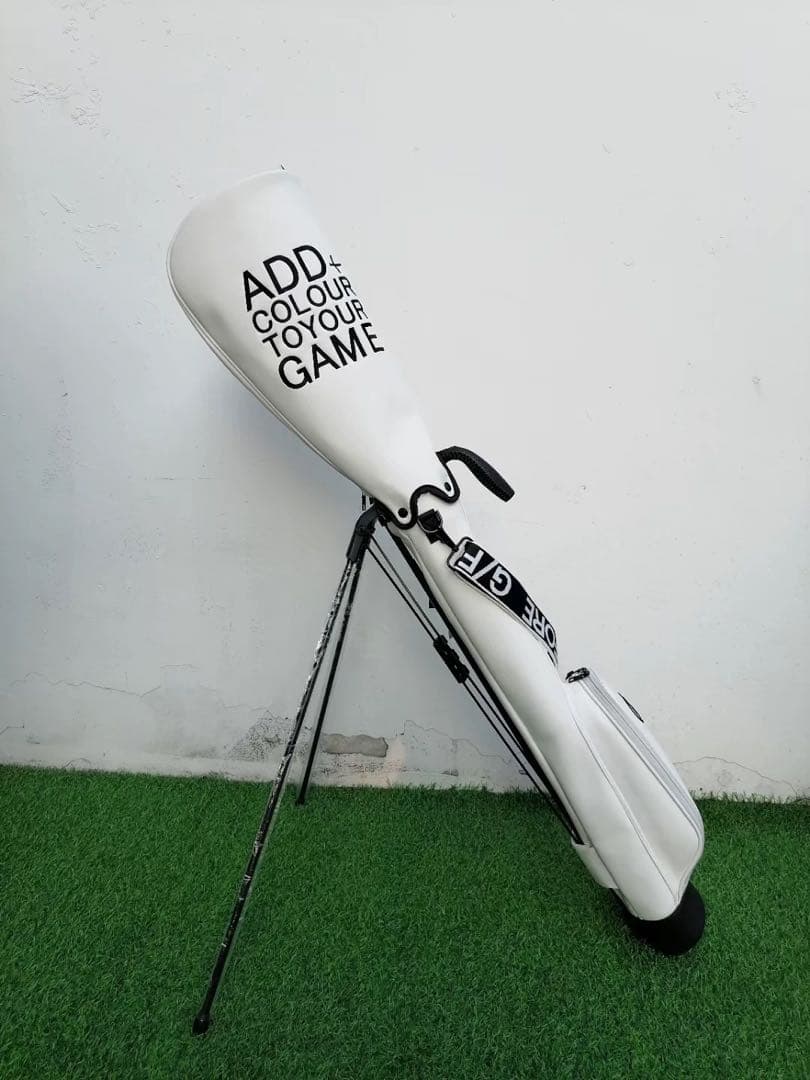 ジーフォア G/FORE ゴルフラウンドバッグ セルフスタンドバッグ ホワイト