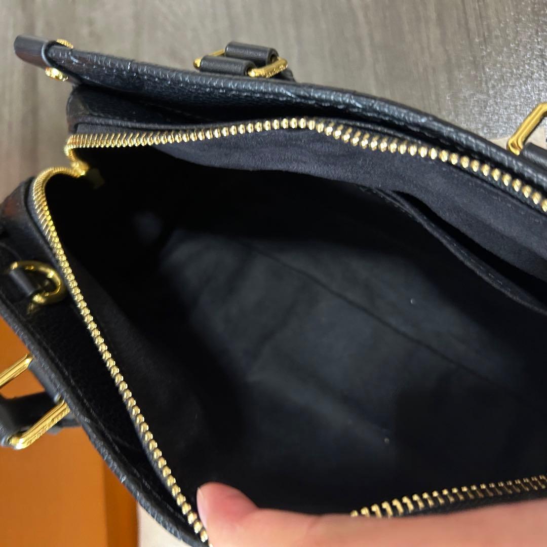 年末年始価格【実写画像】 ブラック ミニハンドバッグ