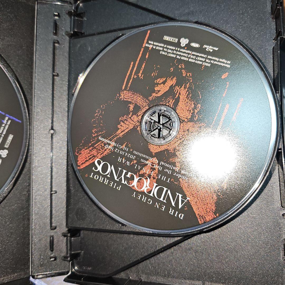 ANDROGYNOS THE FINAL WAR 初回盤 ブルーレイ