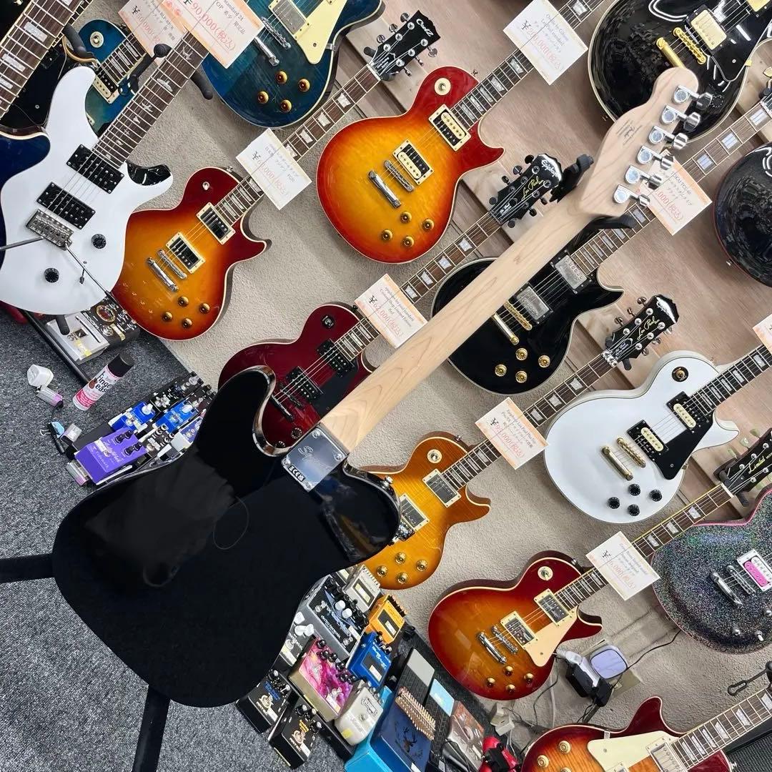 【10731】 新品未使用 Squier Telecaster black 黒