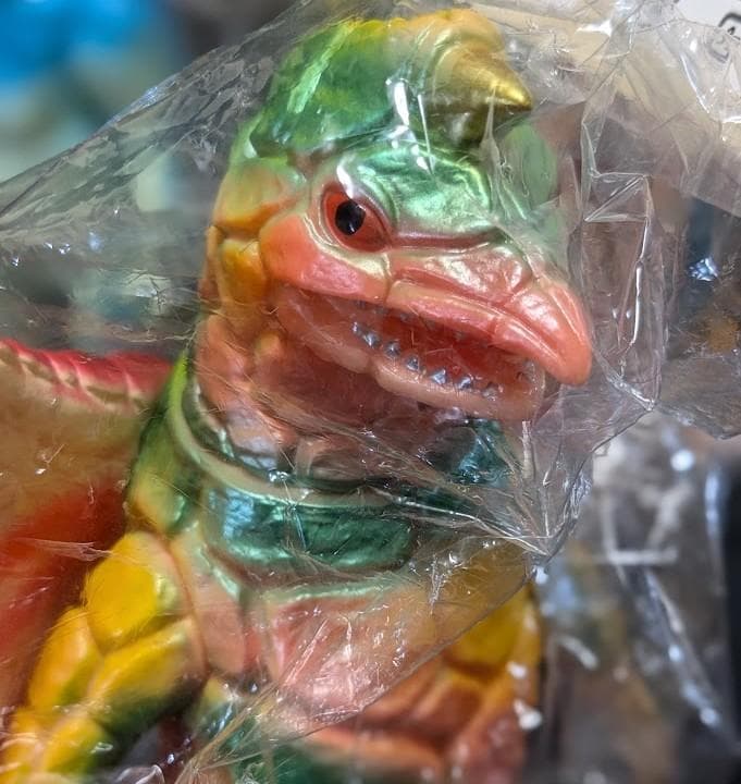 ギガス＆ドラコ＆レッドキング（ブルマァク復刻）ソフビフィギュア未開封３体セット