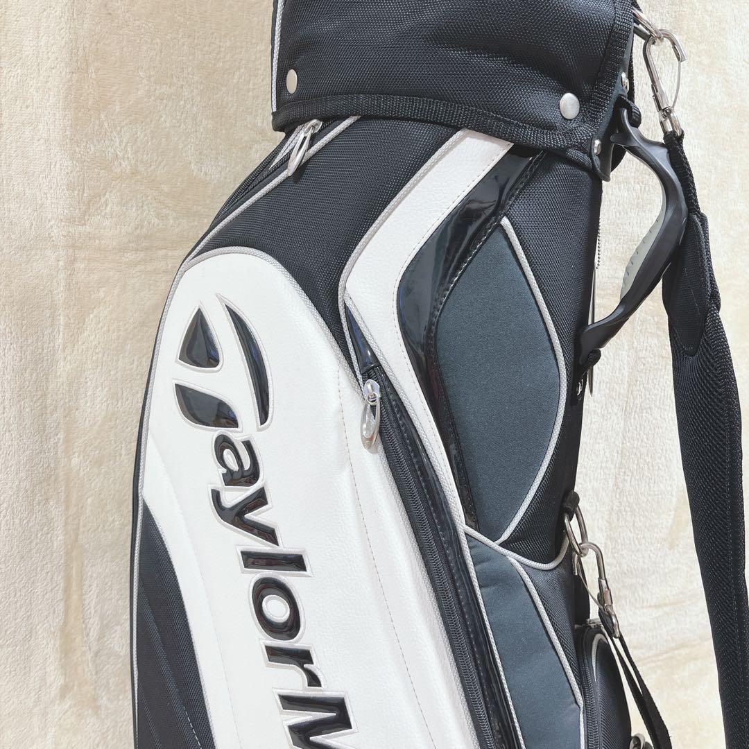 K034 テーラーメイド キャディバッグ 9型 フードあり