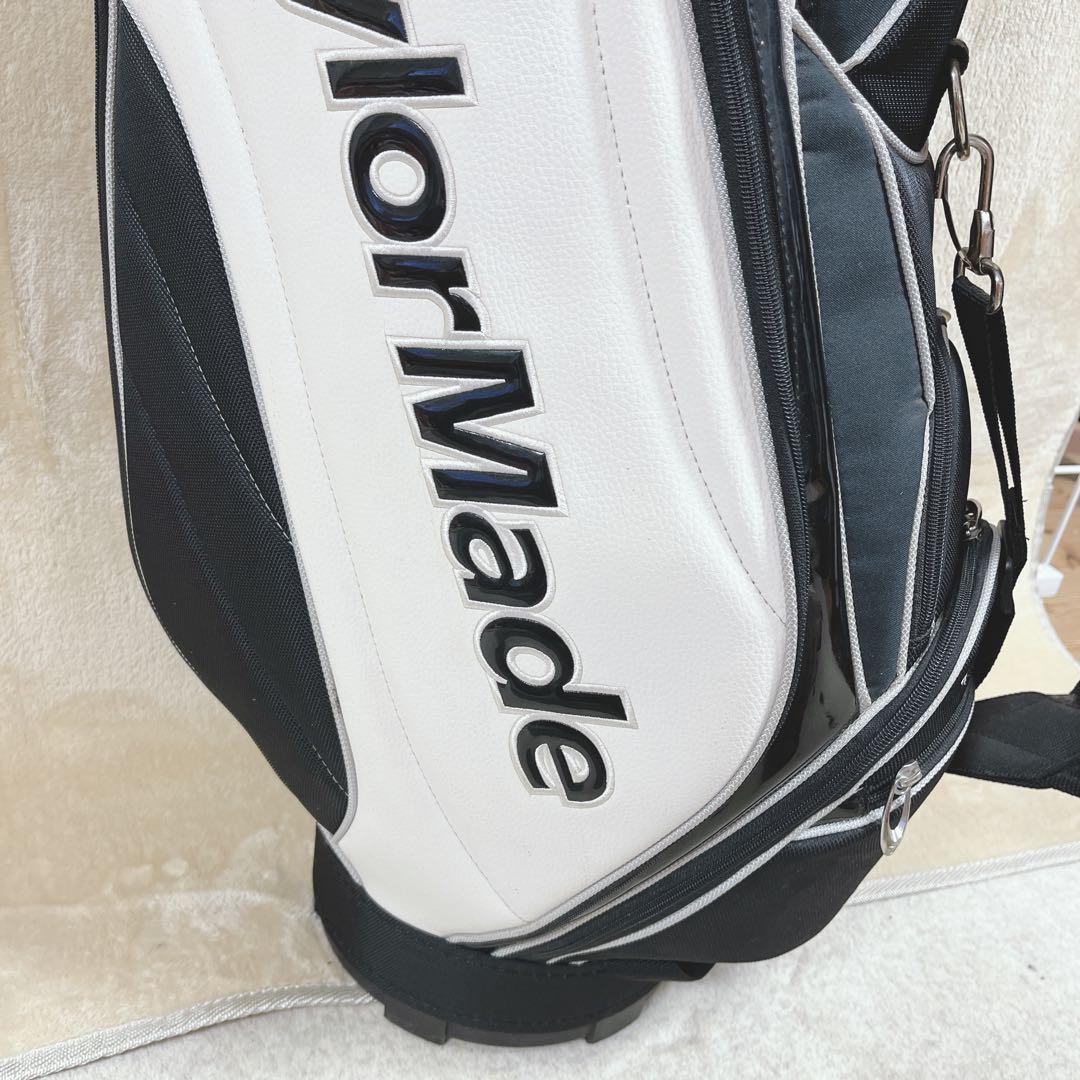 K034 テーラーメイド キャディバッグ 9型 フードあり