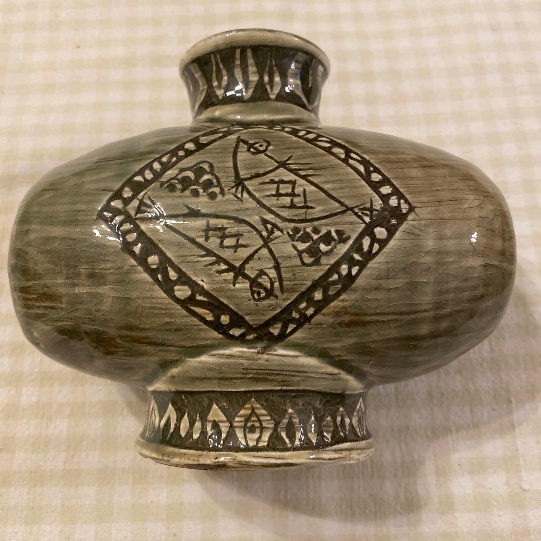 金城次郎 小壷 壷屋焼 琉球陶器人間国宝 やちむん