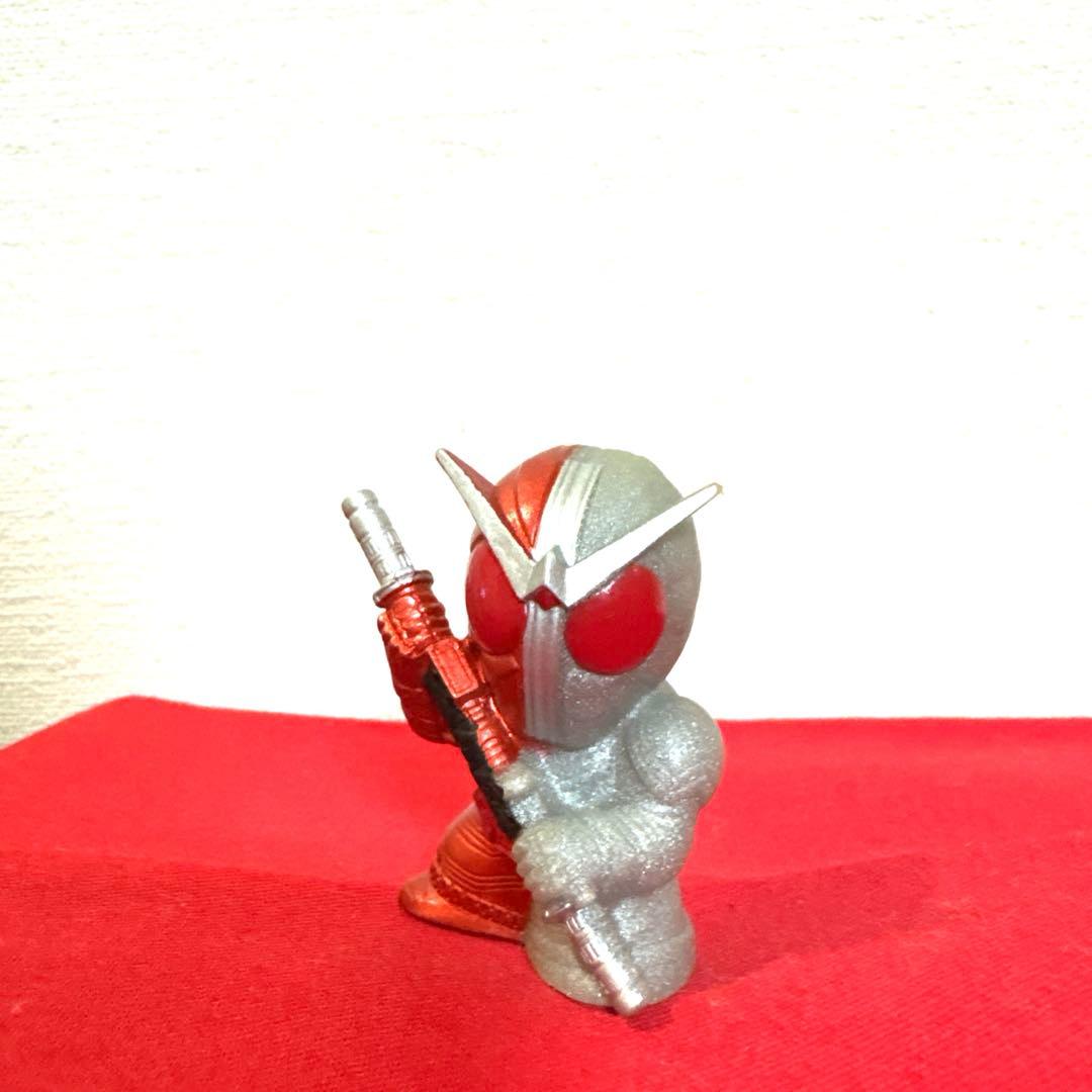 仮面ライダーW ヒートメタル 桐山漣 菅田将暉 フィギュア SHF 真骨彫 銀赤