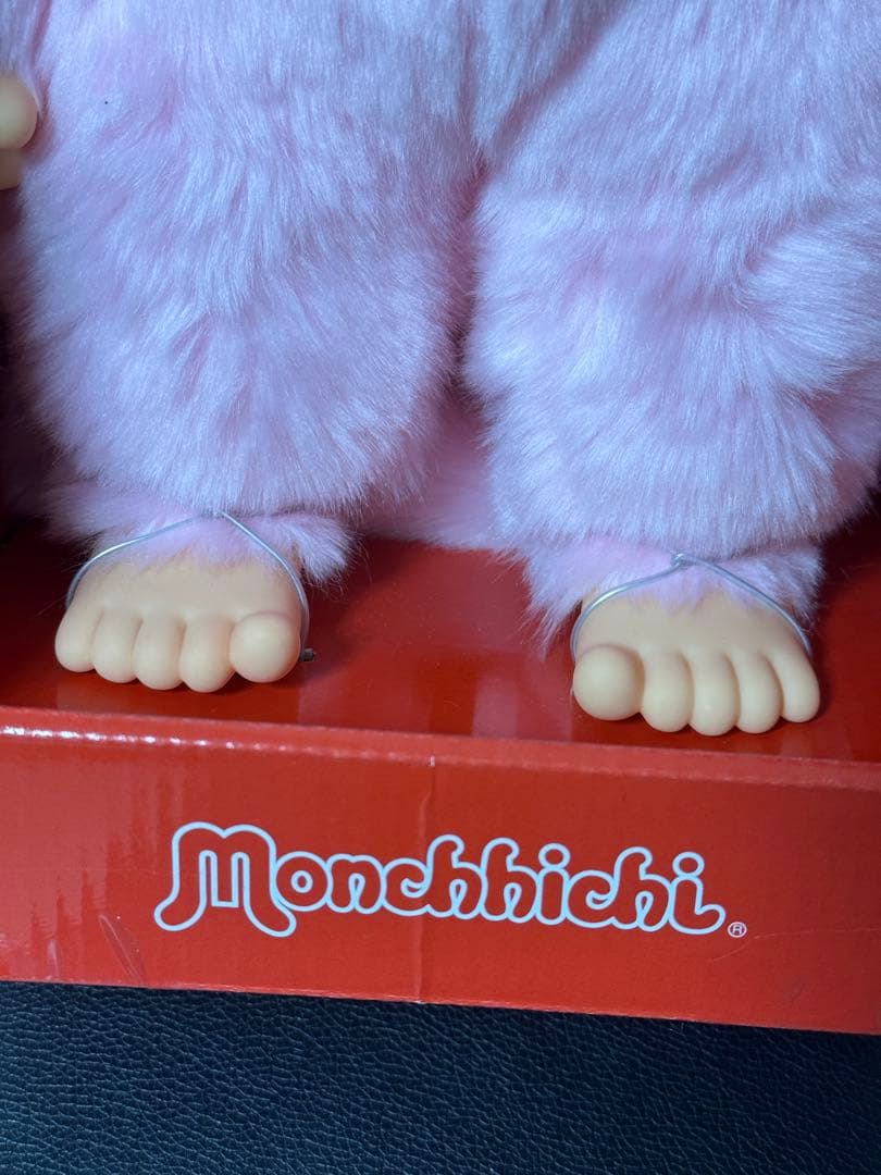 Monchhichi さくらシリーズぬいぐるみ 40cm Lサイズ ピンク色