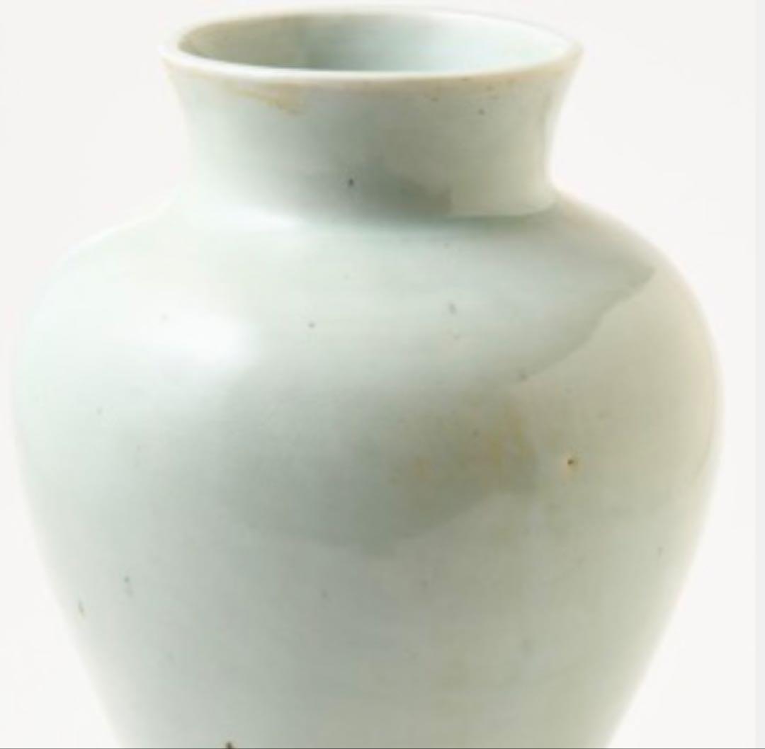 朝鮮　李朝　白磁花瓶