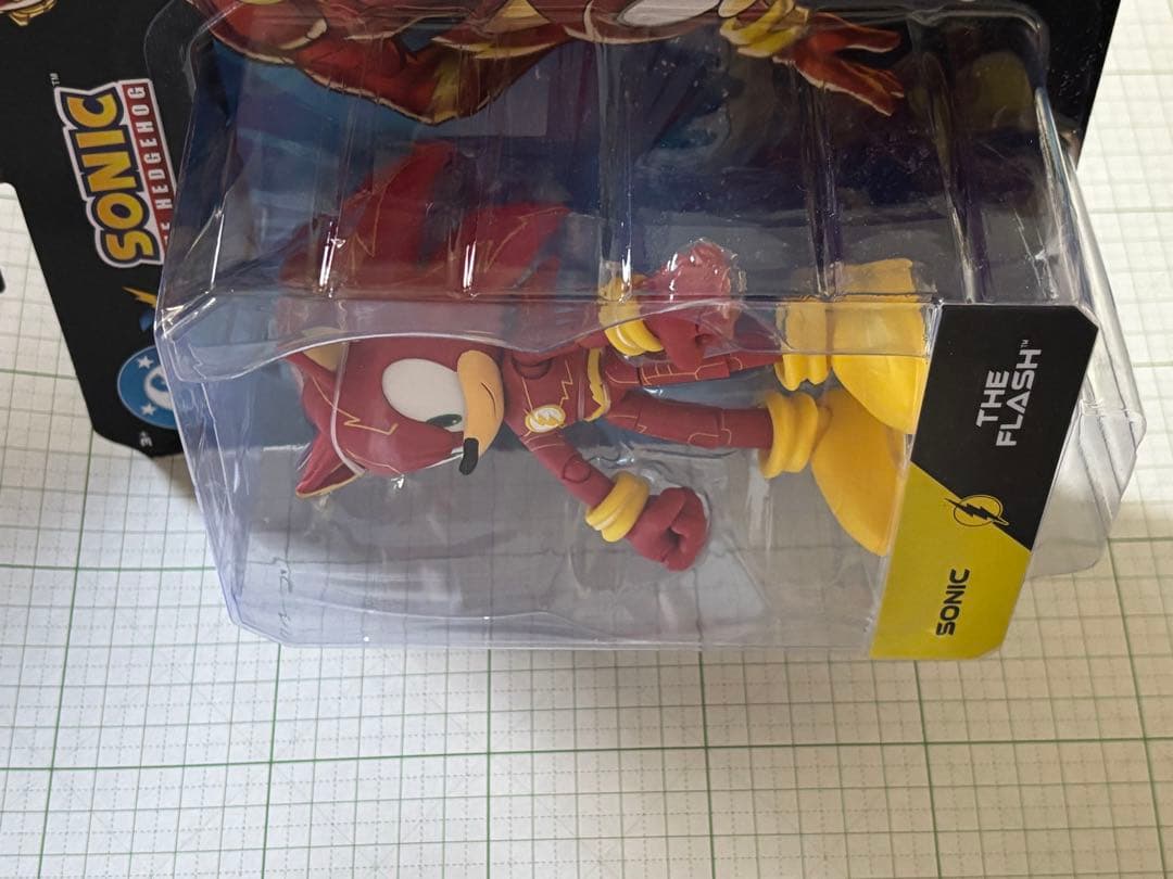 DCコラボ ソニック 可動 フィギュア 海外輸入品　ブリスター