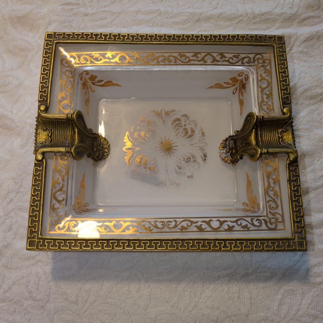 再お値下げしました!ＺARAホーム、アンティーク風灰皿、希少。お洒落な小物入れ