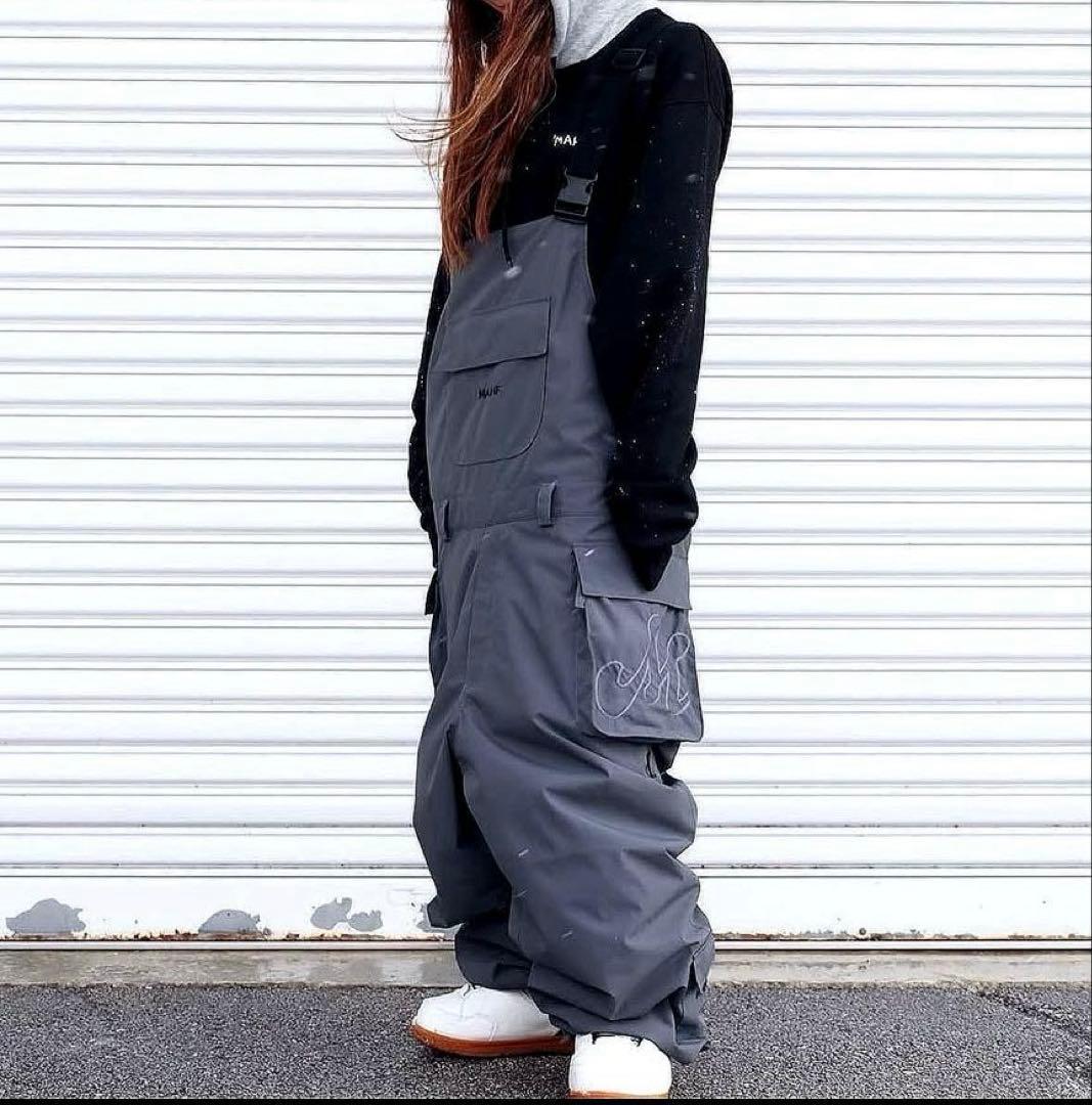 MAHF マーフ　スノービブパンツ