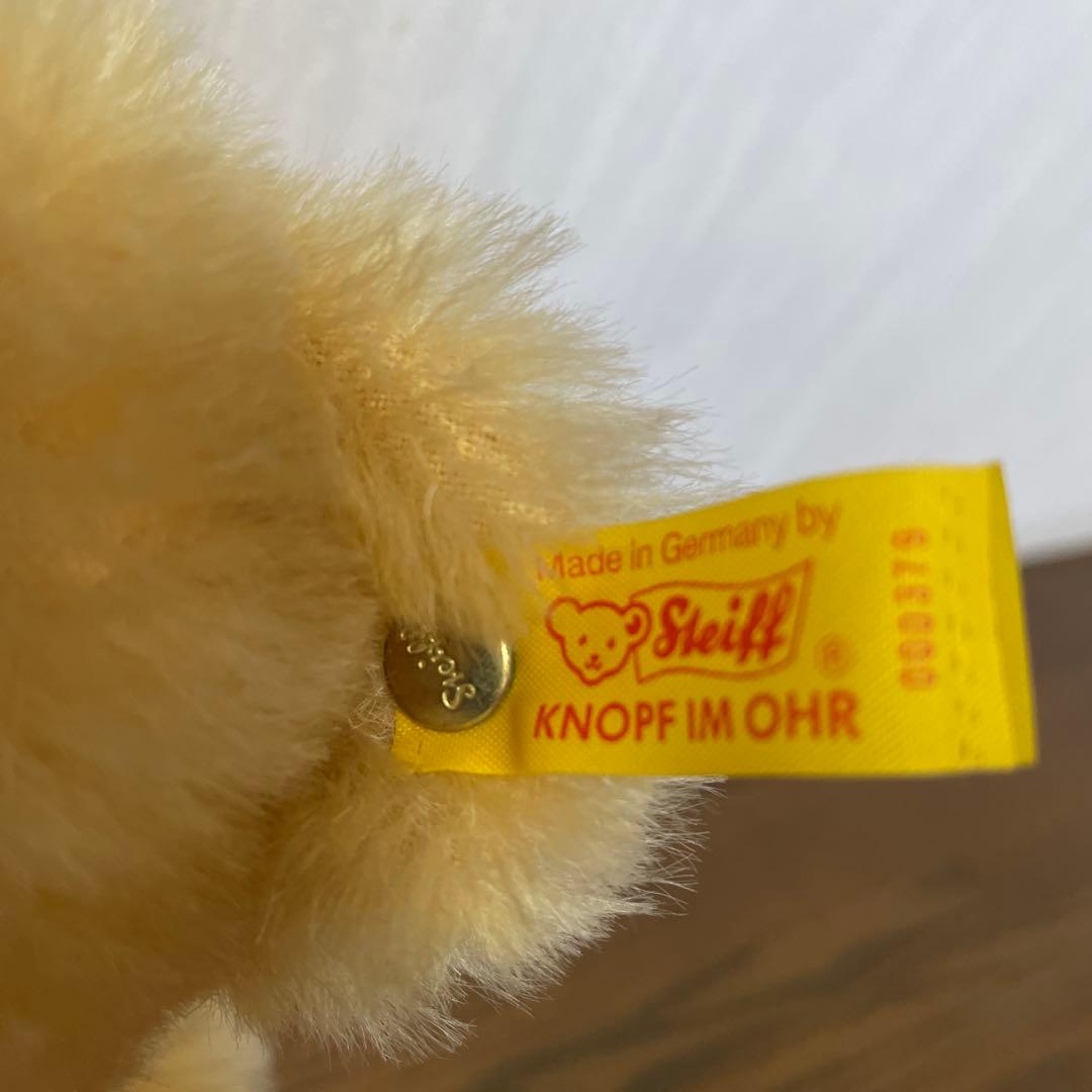 Steiff テディベア　ベージュ こども用