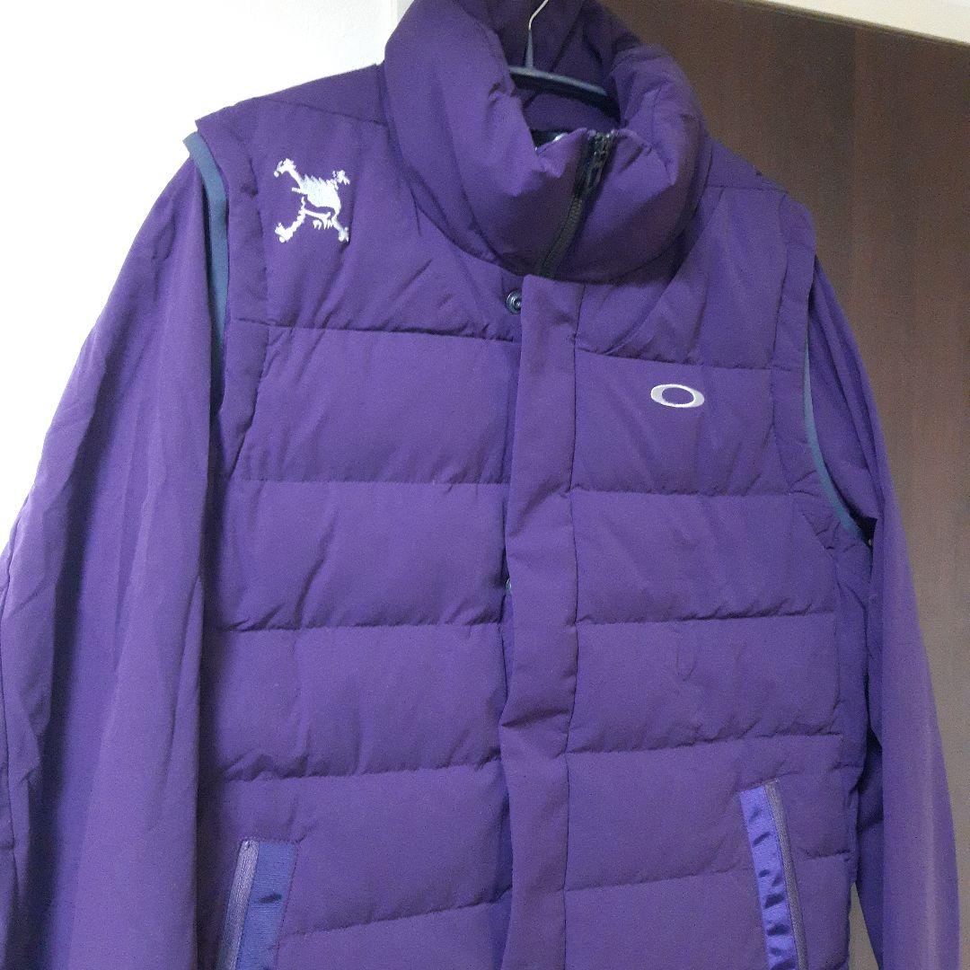 新品　オークリーゴルフ　2way トランスフォームダウンベスト　メンズジャケット