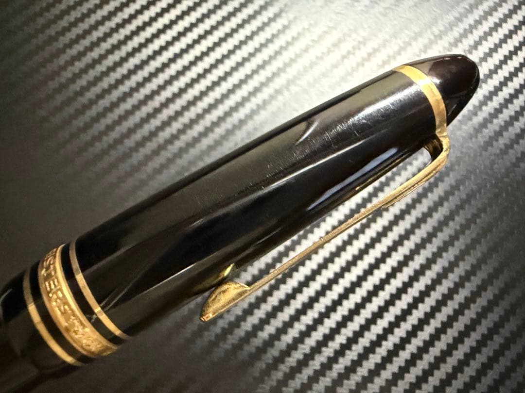 モンブラン マイスターシュテュック 146 14C 全金 EF 極細字 万年筆