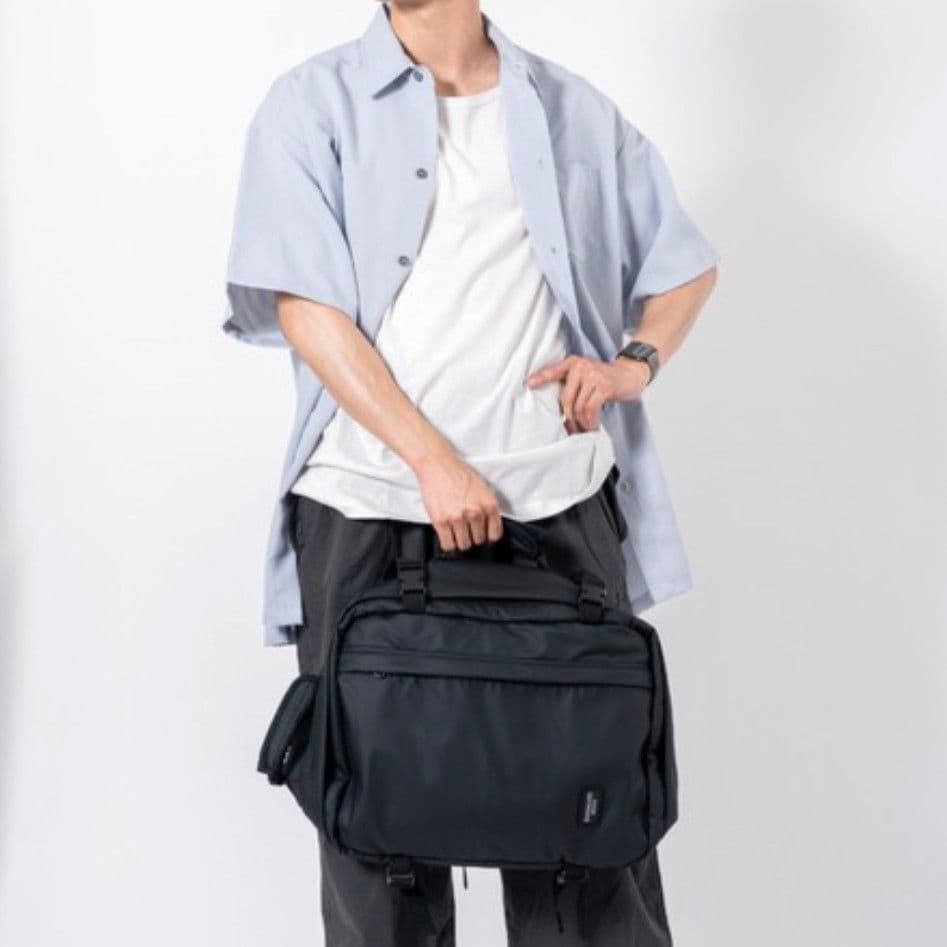 訳有 BIENOTI トラベルバッグ エコバッグ バックパック 2WAY 24L