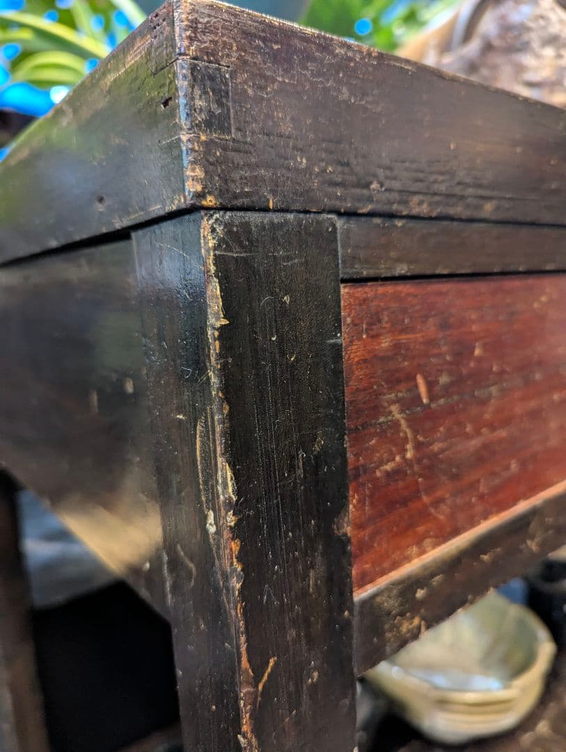 【引き取り限定】戦前の二段棚(台のみ)