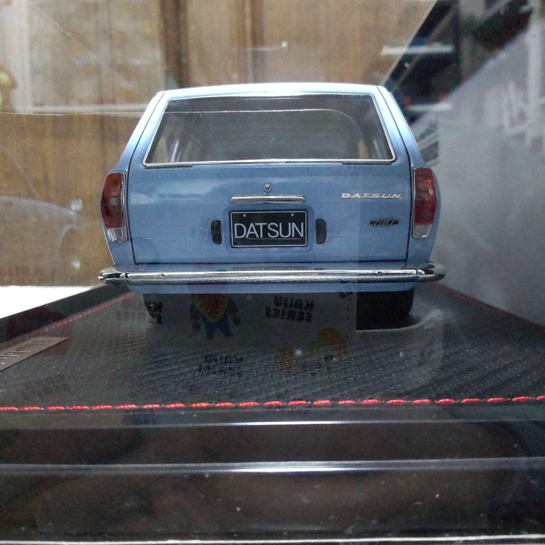 ニッサン ダットサン ブルーバード ワゴン 1/18 イグニッションモデル