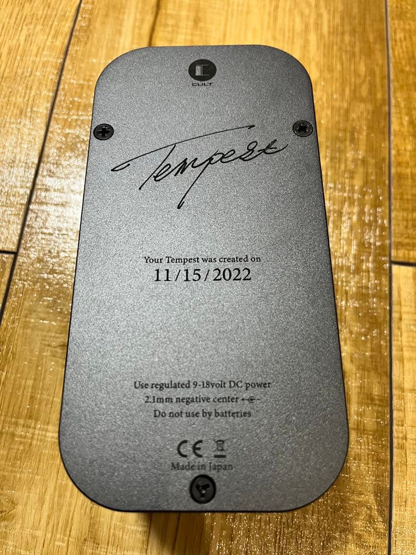 佐藤　Tempest ギターエフェクター