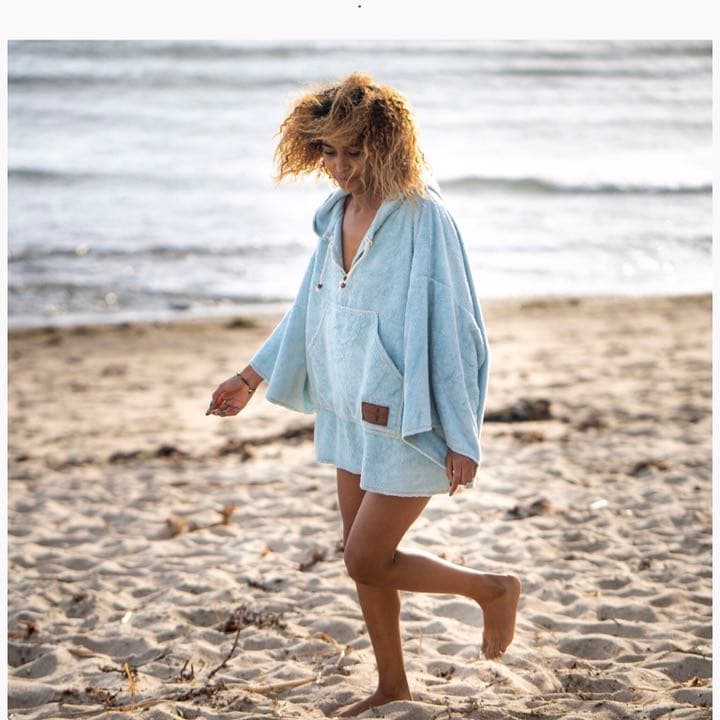 SURFMONK サーフモンク マリブ限定オーバーサイズパイルポケットフーディー