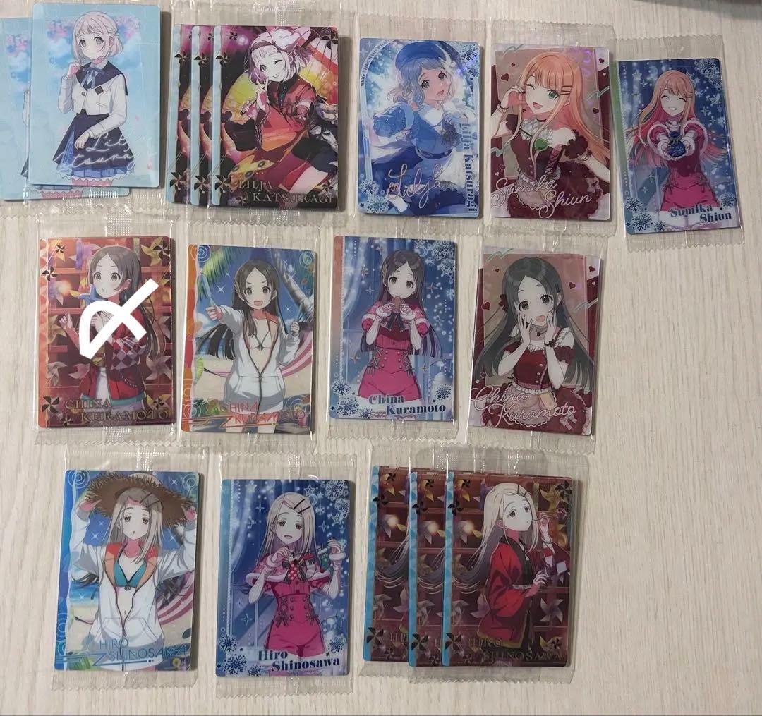 学園アイドルマスター 学マス ウエハース まとめ売り ⚠️購入時お声掛け求