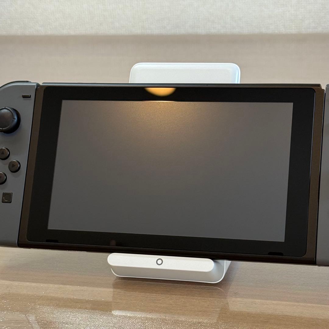 7-091 Switch 本体 バッテリー強化版 グレー 箱付き