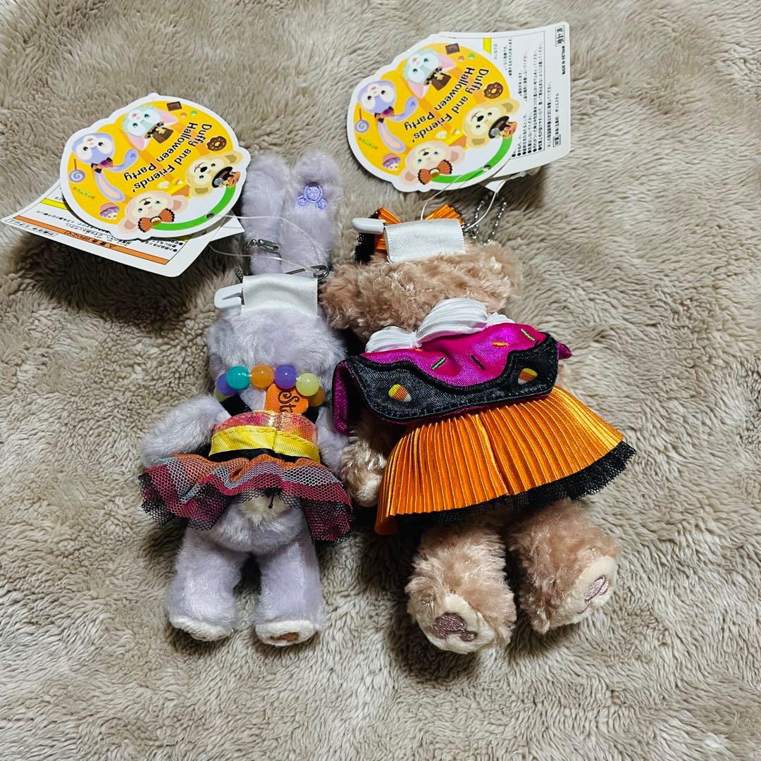 新品未使用タグ付【Disney】ぬいぐるみバッチシェリーメイステラルーハロウィン