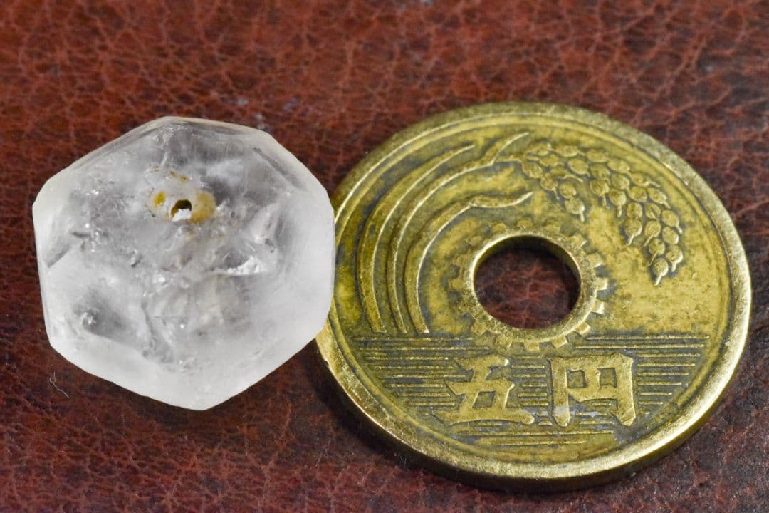 アフガニスタン出土 1500年以前の水晶ビーズ6