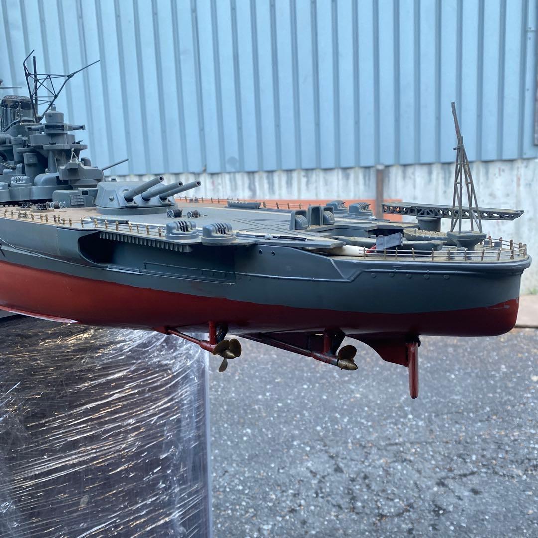【超特大130cm】重量感4.4kg！戦艦大和プラモデル 完成品・存在感抜群！