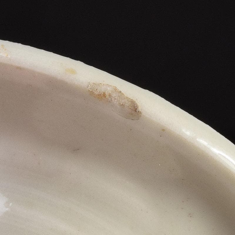 朝鮮美術　李朝　高麗白磁　染付　花文　長頸瓶　V　R4920