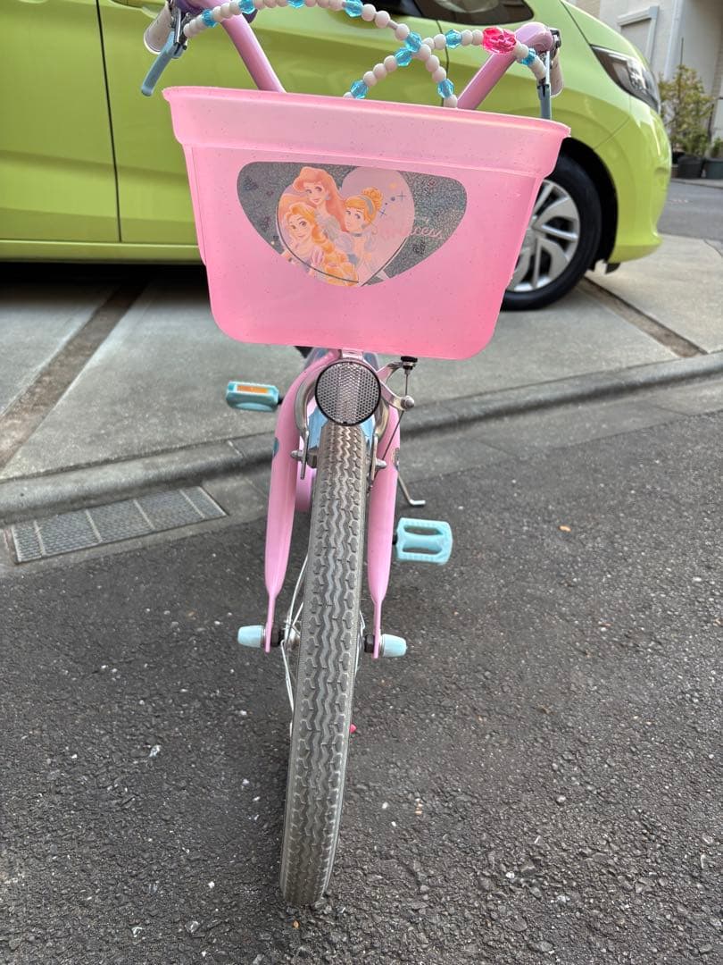 【神奈川県横浜市戸塚区】ディズニー プリンセス 自転車 女の子 子供用
