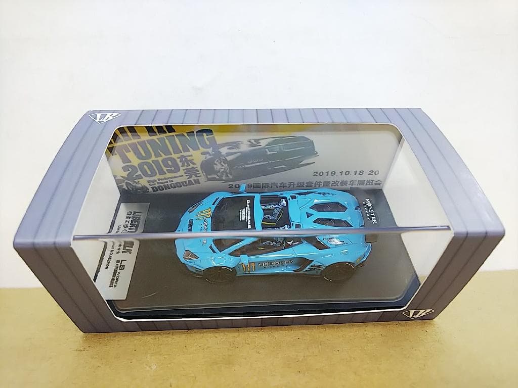 リバティウォーク 香港限定500個 1/64 アヴェンタドール/MONSTER