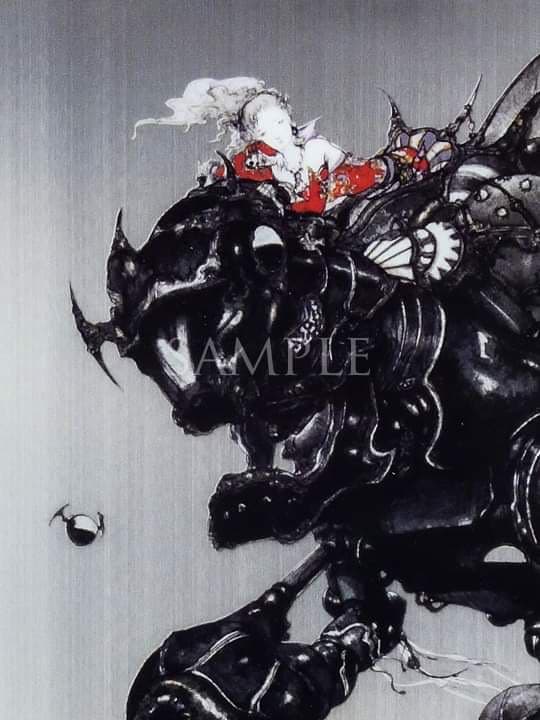天野喜孝「魔導アーマー DX」クリアファイル（限定非売品）