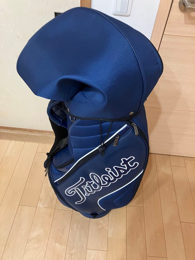 Titleist ネイビー キャディバッグ